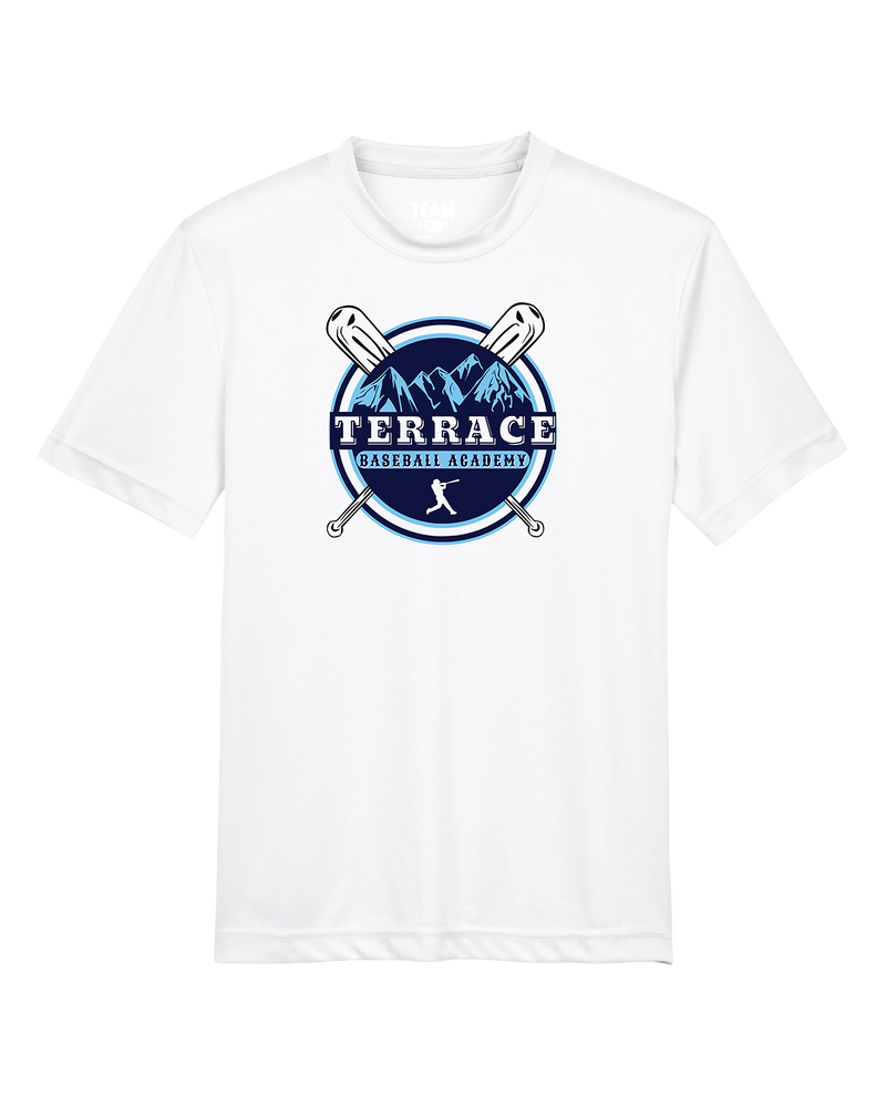 Terrace Baseball Academy Logo - Youth Performance T-Shirt