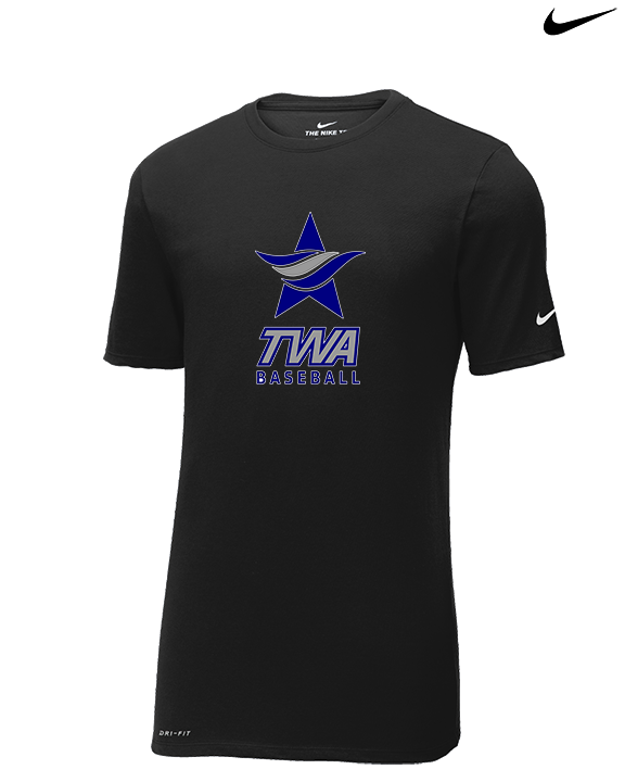 Texas Wind Athletics Baseball 1 - Mens Nike Cotton Poly Tee