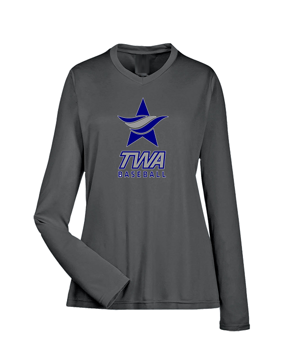 Texas Wind Athletics Baseball 1 - Womens Performance Longsleeve