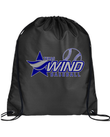 Texas Wind Athletics Baseball 2 - Drawstring Bag