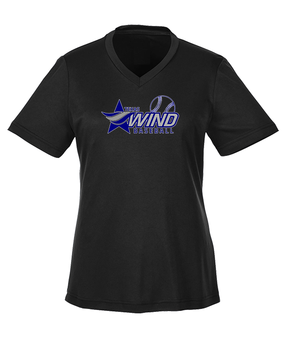 Texas Wind Athletics Baseball 2 - Womens Performance Shirt