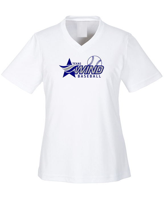 Texas Wind Athletics Baseball 2 - Womens Performance Shirt