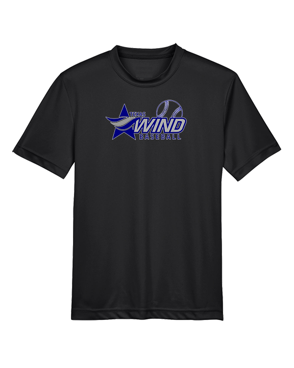 Texas Wind Athletics Baseball 2 - Youth Performance Shirt