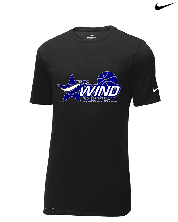 Texas Wind Athletics Basketball - Mens Nike Cotton Poly Tee