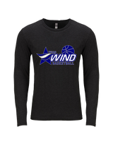Texas Wind Athletics Basketball - Tri-Blend Long Sleeve