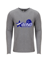 Texas Wind Athletics Basketball - Tri-Blend Long Sleeve