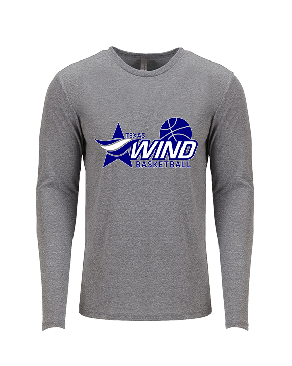 Texas Wind Athletics Basketball - Tri-Blend Long Sleeve