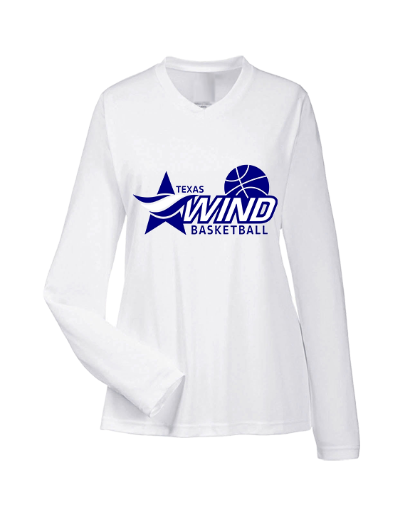 Texas Wind Athletics Basketball - Womens Performance Longsleeve