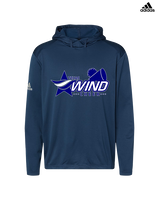 Texas Wind Athletics Cheer 1 - Mens Adidas Hoodie
