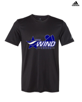 Texas Wind Athletics Cheer 1 - Mens Adidas Performance Shirt