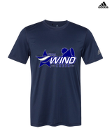 Texas Wind Athletics Cheer 1 - Mens Adidas Performance Shirt