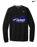 Texas Wind Athletics Cheer 1 - Mens Nike Crewneck