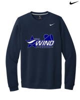 Texas Wind Athletics Cheer 1 - Mens Nike Crewneck