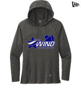Texas Wind Athletics Cheer 1 - New Era Tri-Blend Hoodie