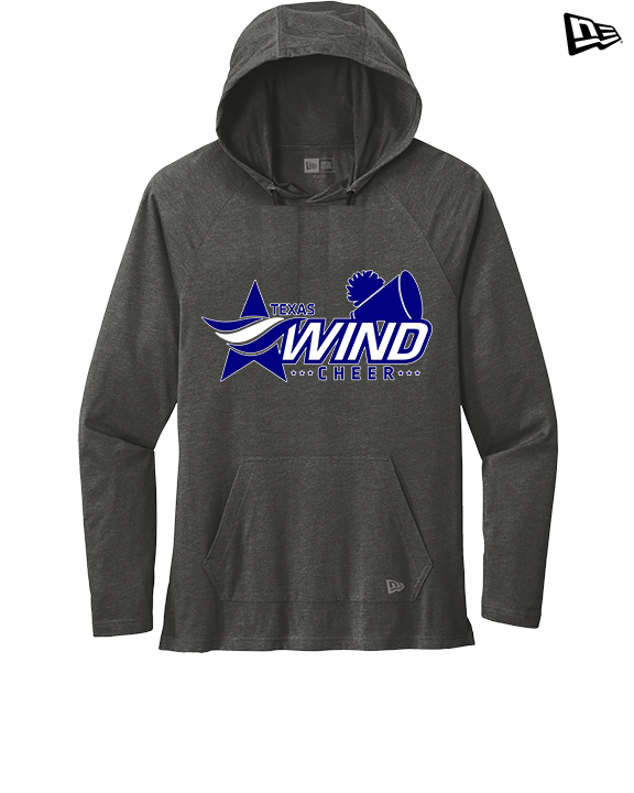 Texas Wind Athletics Cheer 1 - New Era Tri-Blend Hoodie