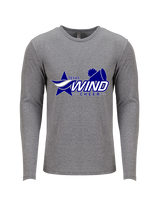 Texas Wind Athletics Cheer 1 - Tri-Blend Long Sleeve