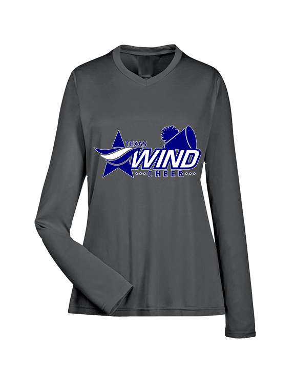 Texas Wind Athletics Cheer 1 - Womens Performance Longsleeve