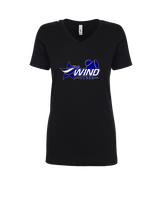 Texas Wind Athletics Cheer 1 - Womens V-Neck