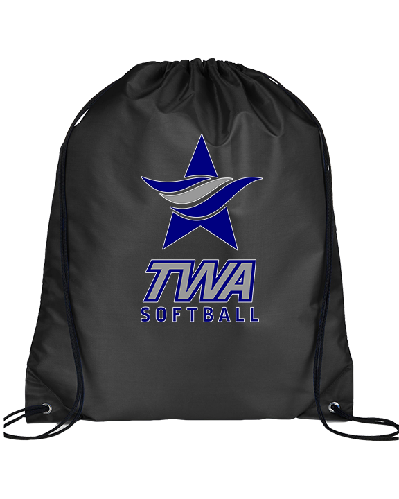 Texas Wind Athletics Softball 1 - Drawstring Bag