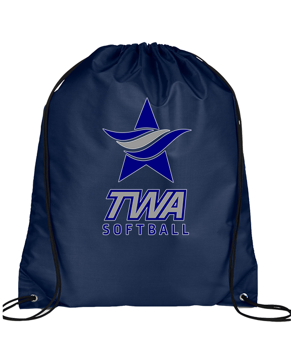 Texas Wind Athletics Softball 1 - Drawstring Bag