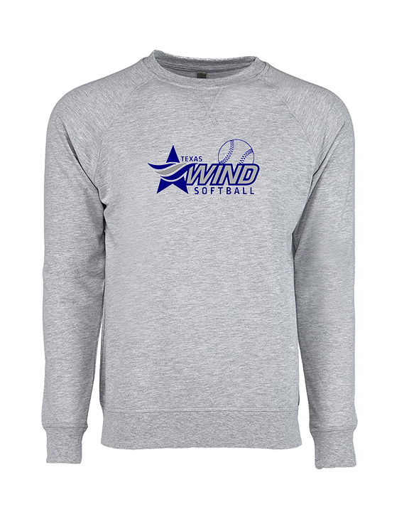Texas Wind Athletics Softball 2 - Crewneck Sweatshirt