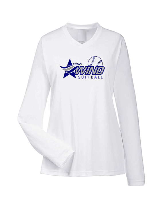 Texas Wind Athletics Softball 2 - Womens Performance Longsleeve
