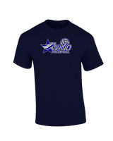 Texas Wind Athletics Volleyball Logo 01 - Cotton T-Shirt
