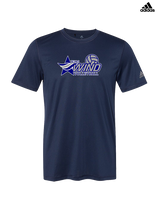 Texas Wind Athletics Volleyball Logo 01 - Mens Adidas Performance Shirt