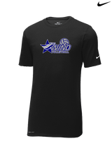 Texas Wind Athletics Volleyball Logo 01 - Mens Nike Cotton Poly Tee