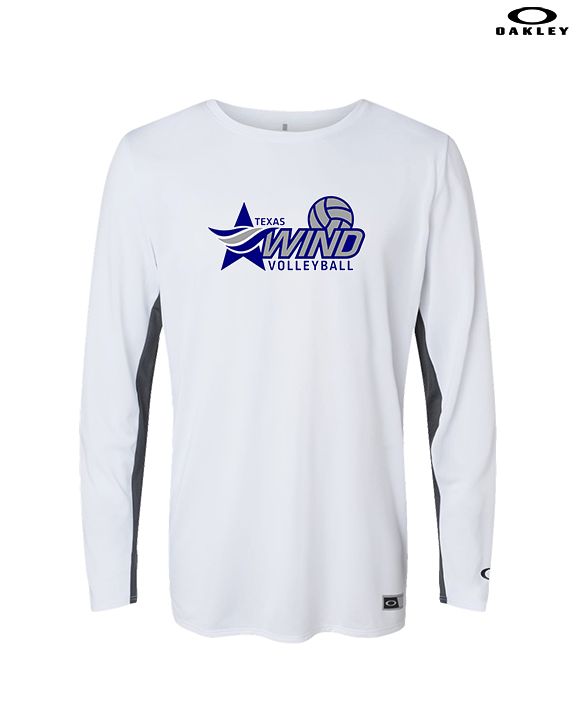 Texas Wind Athletics Volleyball Logo 01 - Mens Oakley Longsleeve