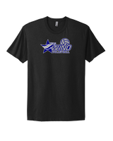Texas Wind Athletics Volleyball Logo 01 - Mens Select Cotton T-Shirt