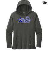 Texas Wind Athletics Volleyball Logo 01 - New Era Tri-Blend Hoodie