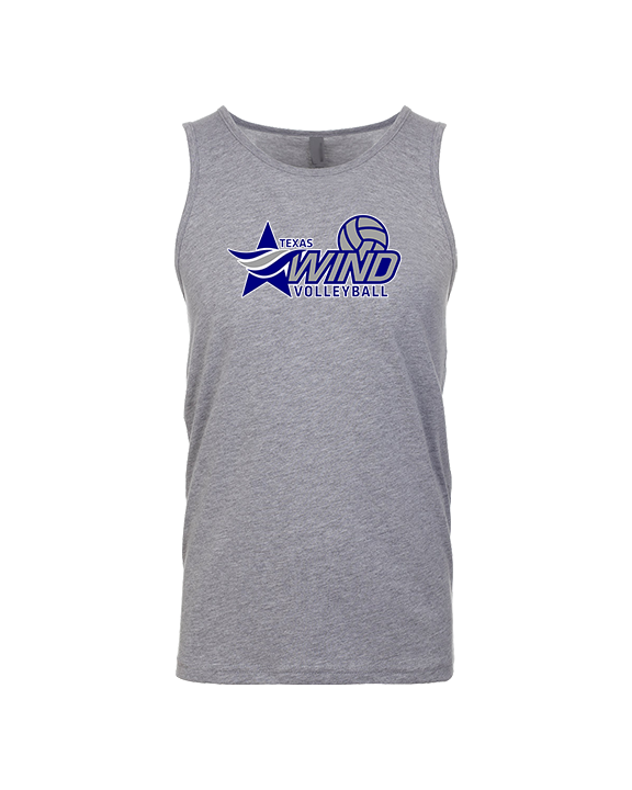 Texas Wind Athletics Volleyball Logo 01 - Tank Top