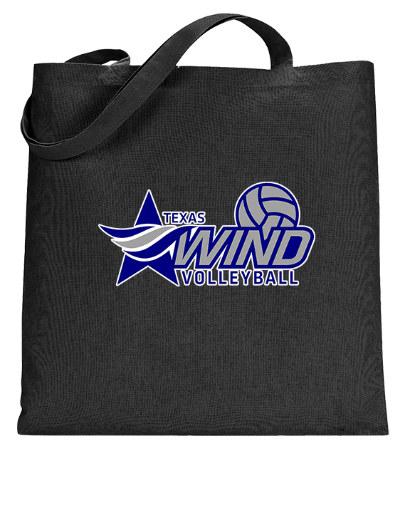 Texas Wind Athletics Volleyball Logo 01 - Tote