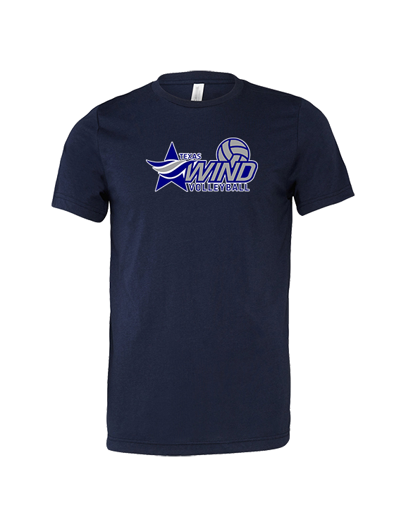 Texas Wind Athletics Volleyball Logo 01 - Tri-Blend Shirt