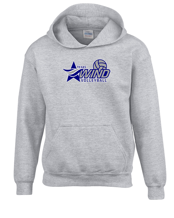 Texas Wind Athletics Volleyball Logo 01 - Unisex Hoodie