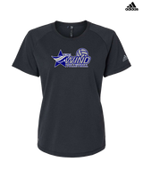 Texas Wind Athletics Volleyball Logo 01 - Womens Adidas Performance Shirt