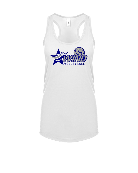 Texas Wind Athletics Volleyball Logo 01 - Womens Tank Top