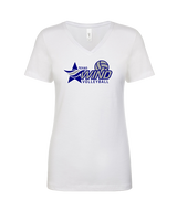 Texas Wind Athletics Volleyball Logo 01 - Womens V-Neck