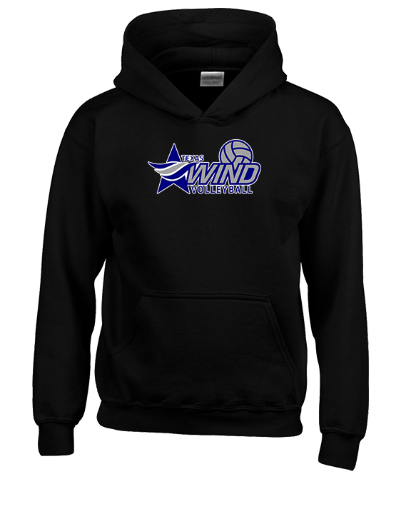 Texas Wind Athletics Volleyball Logo 01 - Youth Hoodie