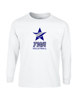 Texas Wind Athletics Volleyball Logo 02 - Cotton Longsleeve