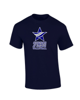 Texas Wind Athletics Volleyball Logo 02 - Cotton T-Shirt