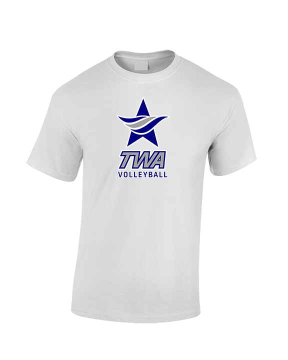 Texas Wind Athletics Volleyball Logo 02 - Cotton T-Shirt