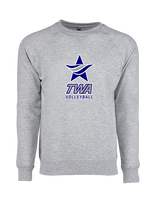 Texas Wind Athletics Volleyball Logo 02 - Crewneck Sweatshirt