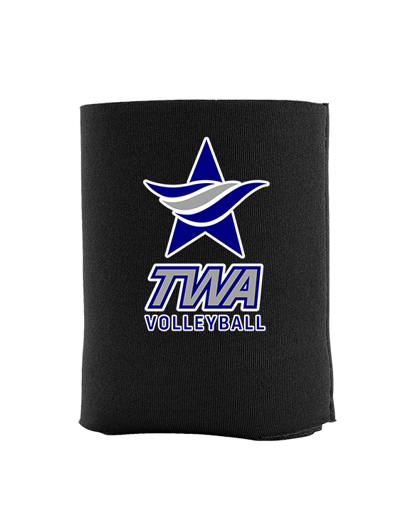 Texas Wind Athletics Volleyball Logo 02 - Koozie