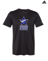 Texas Wind Athletics Volleyball Logo 02 - Mens Adidas Performance Shirt