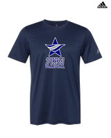 Texas Wind Athletics Volleyball Logo 02 - Mens Adidas Performance Shirt