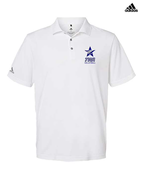 Texas Wind Athletics Volleyball Logo 02 - Mens Adidas Polo