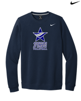 Texas Wind Athletics Volleyball Logo 02 - Mens Nike Crewneck