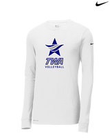 Texas Wind Athletics Volleyball Logo 02 - Mens Nike Longsleeve